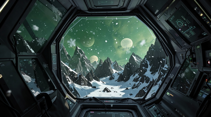 paisaje extraterrestre